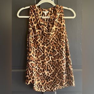 Joie silk popover sleeveless top, M